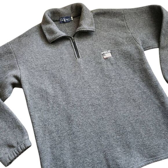 Vintage 90s Ralph Lauren Polo Sweatshirt Fleece Mens XL  Made In USA - Picture 1 of 5